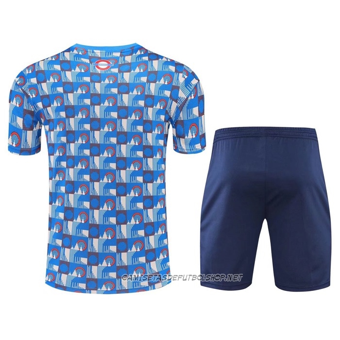 Chandal del Arsenal 22-23 Manga Corta Azul - Pantalon Corto